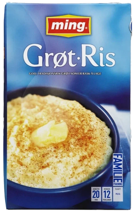 Grøtris Familie 800g Ming