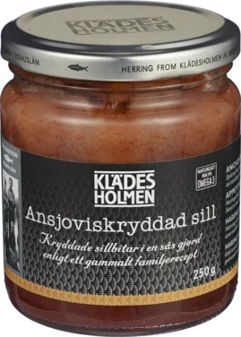 Ansjoskrydret Sild 250g Klädesholmen