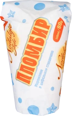 Iskrem Fløte 80g Plombir
