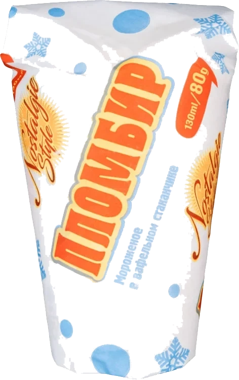 Iskrem Fløte 80g Plombir