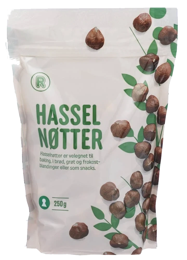 Hasselnøttkjerner