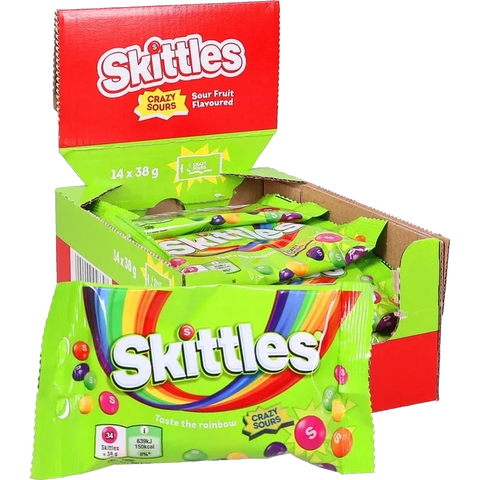 Skittles Crazy Sour 14-pack
