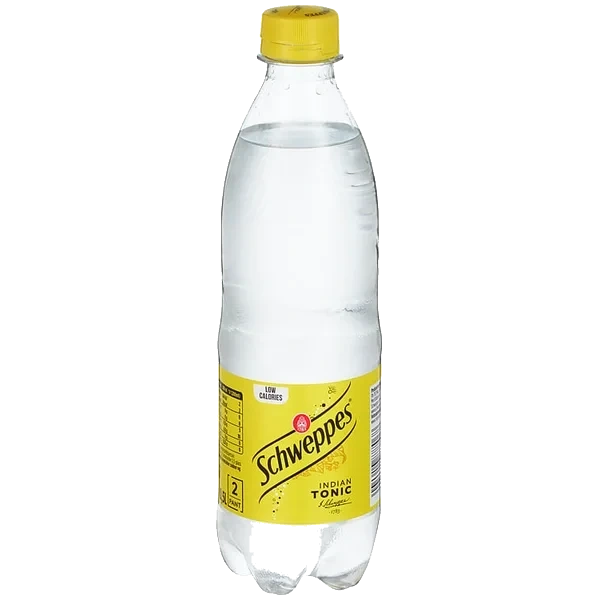 Tonic Water 0,5l flaske Schweppes