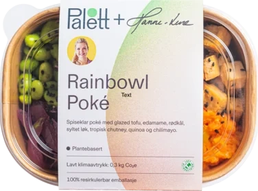 Rainbowl Poké 415g Palett