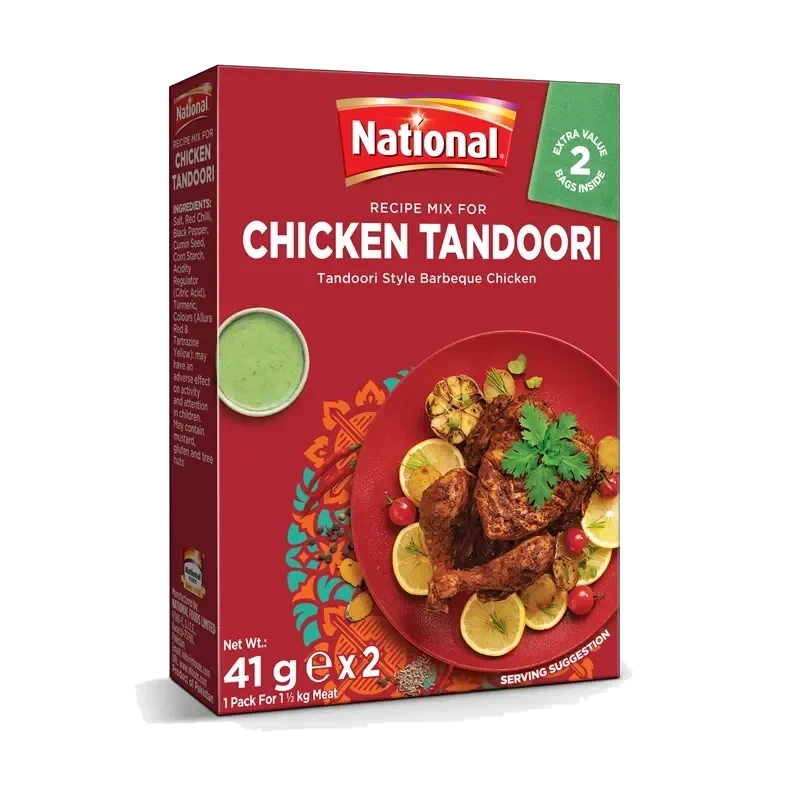 National Chicken Tandoori BBQ 82g