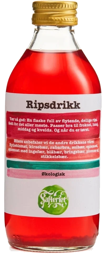 Safteriet Ripsdrikk Øko 250ml