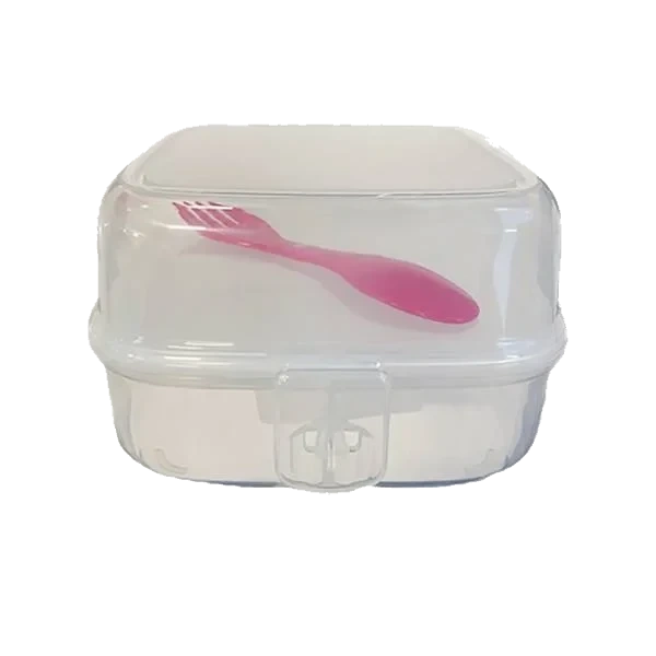 Lunsjbox med "Spork" - Rosa
