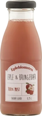Eple & Bringebær 0.25l Epleblomsten