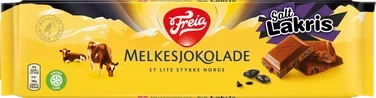 Melkesjokolade Salt Lakris 190g Freia