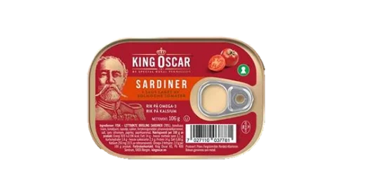 Sardiner I Tomatsaus 106g