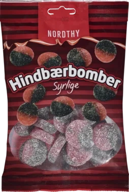 Nordthy Hindbærbomber 170g