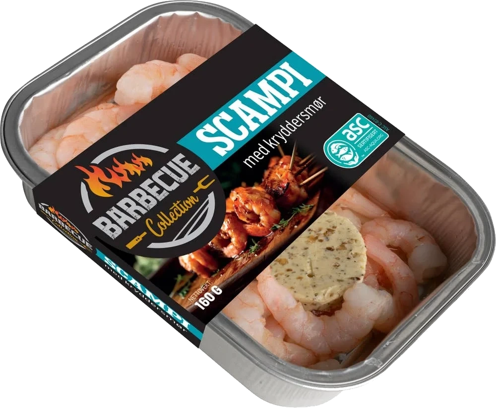 Scampi med Kryddersmør