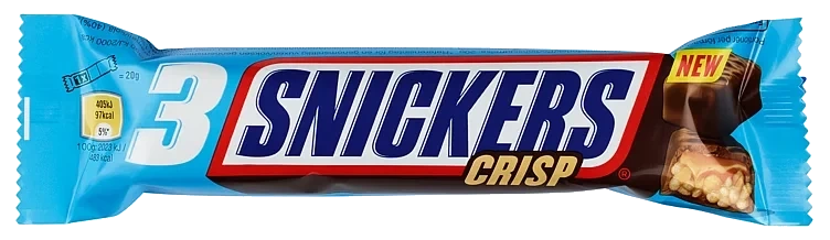 Snickers Crisp Trio 60g