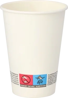Pappbeger Automat 0.18l Ø 7cm · 9.2cm Hvit