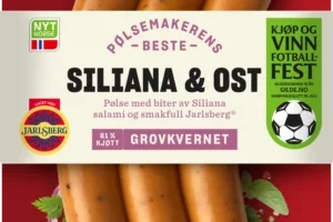 Siliana og Ostepølse 225g Enh