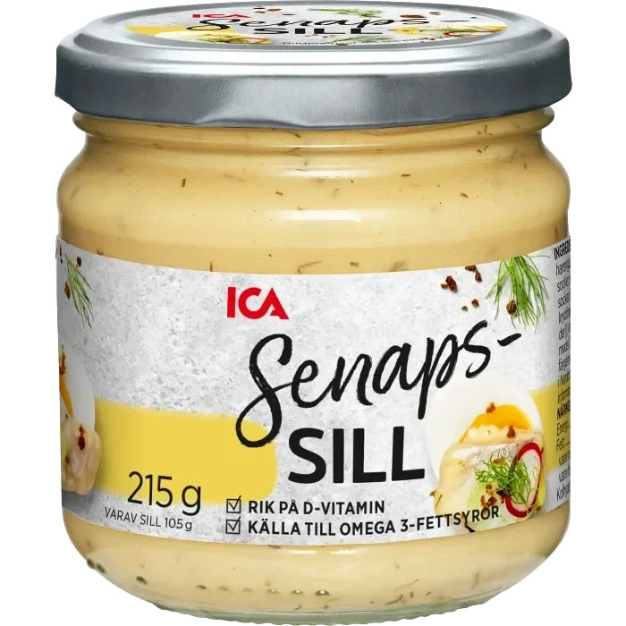 Senapssill 215g ICA