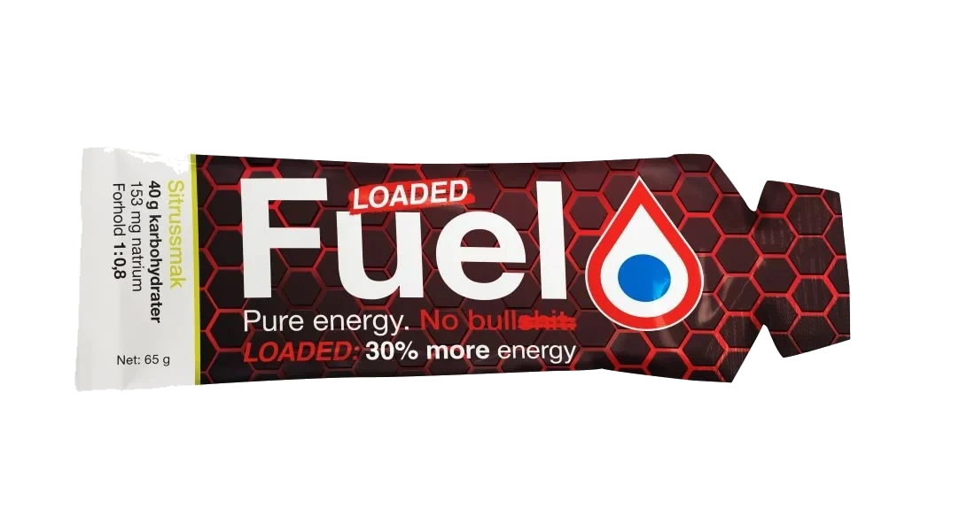 Fuel of Norway Loaded Energigel Sitron