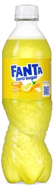 Fanta Lemon u/Sukker 0,5l flaske