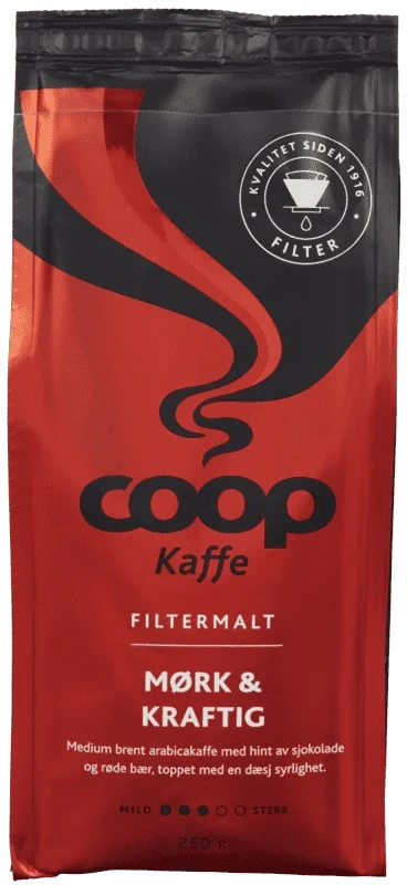Coop Rød Filtermalt 250g