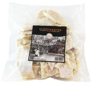 Klippfisk i Biter 800g Bacalaofabrikken