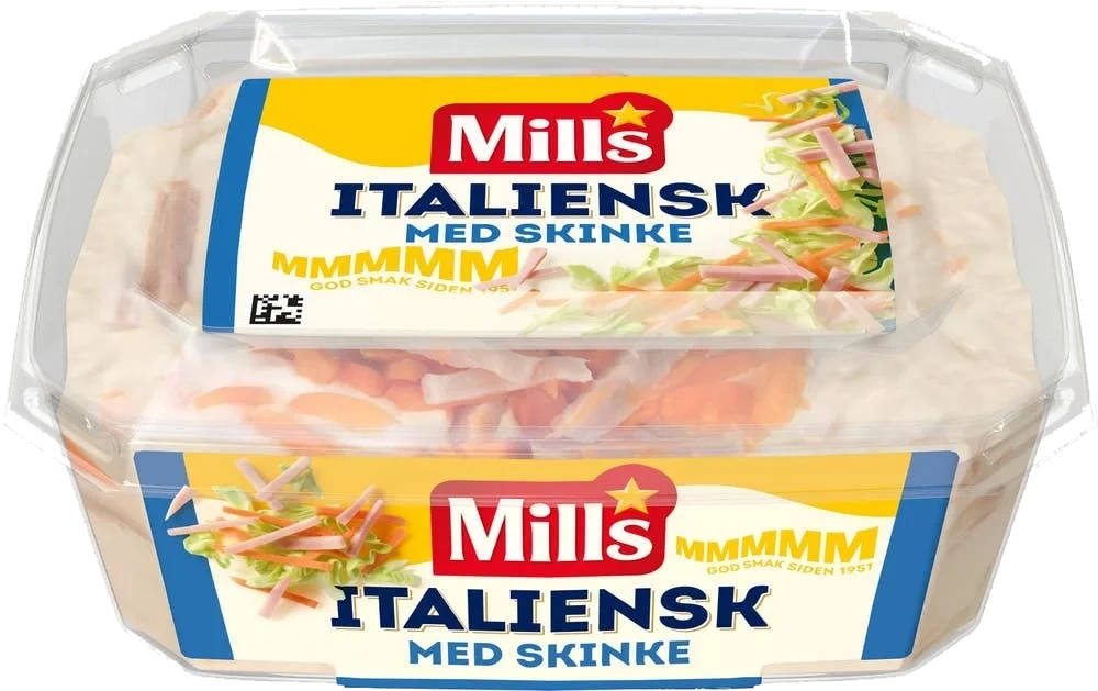 Italiensk med skinke