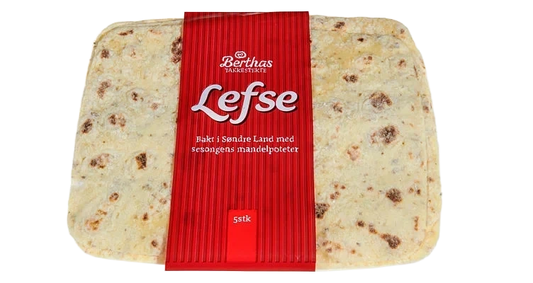 Lefse 5stk 200g Berthas