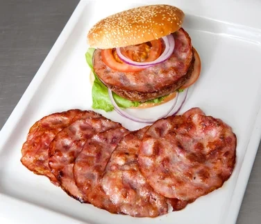 Hamburgerbacon Skåret Kuraas