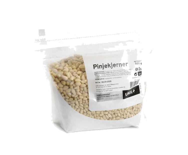Pinjekjerner 500g Unil+