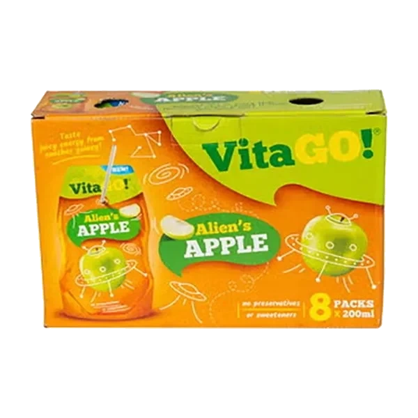 VitaGO Eplejuice (Kartong 8 x 200ml)