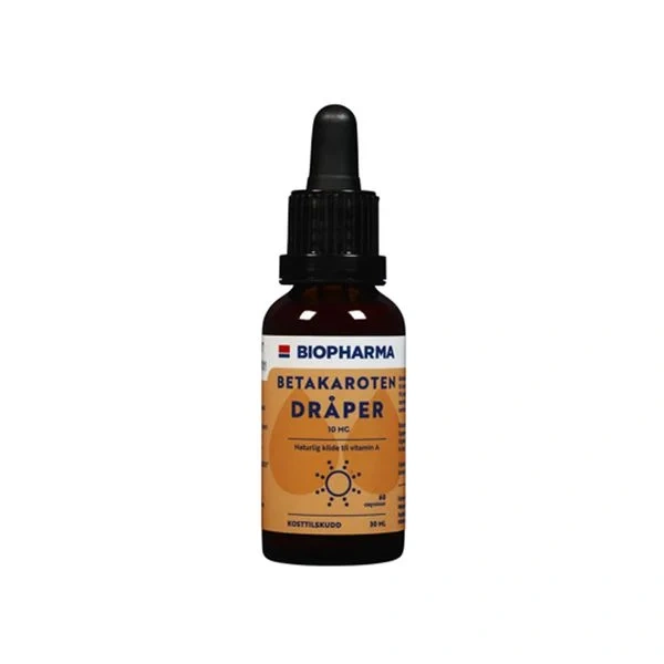 Betakaroten Dråper 30ml