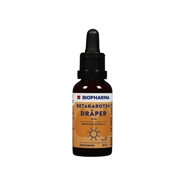 Betakaroten Dråper 30ml