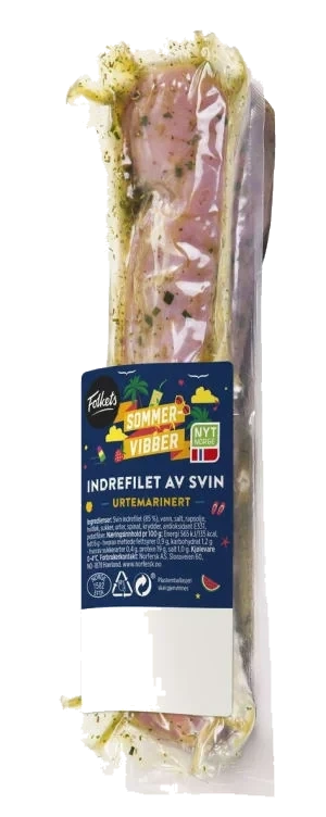 Svin Indrefilet Urtemarinert Ca570g Sommervibber