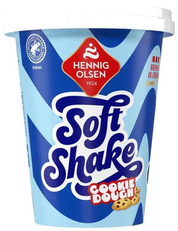 Soft Shake Cookie Dough Hennig-olsen Is 11stk