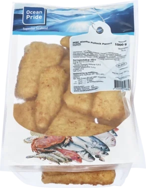 Ocean Pride Msc Alaska Pollock Panert 1000g