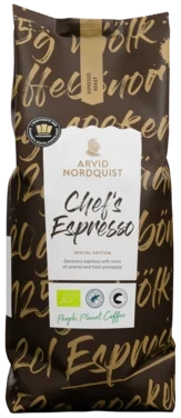 Arvid Nordquist Chefs Blend Espresso Kaffe Hele Bønner 1000g