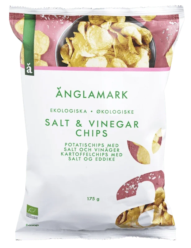 Änglamark Chips Salt & Vinegar