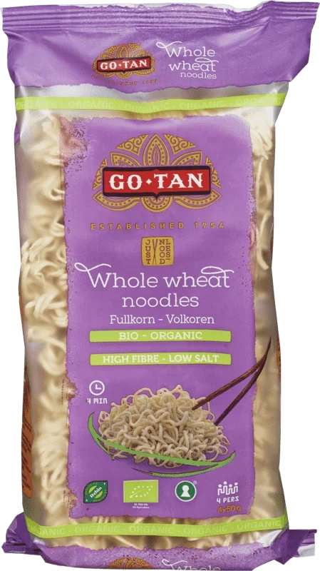 Go-Tan Hvetenudler Fullkorn Økologisk 200g