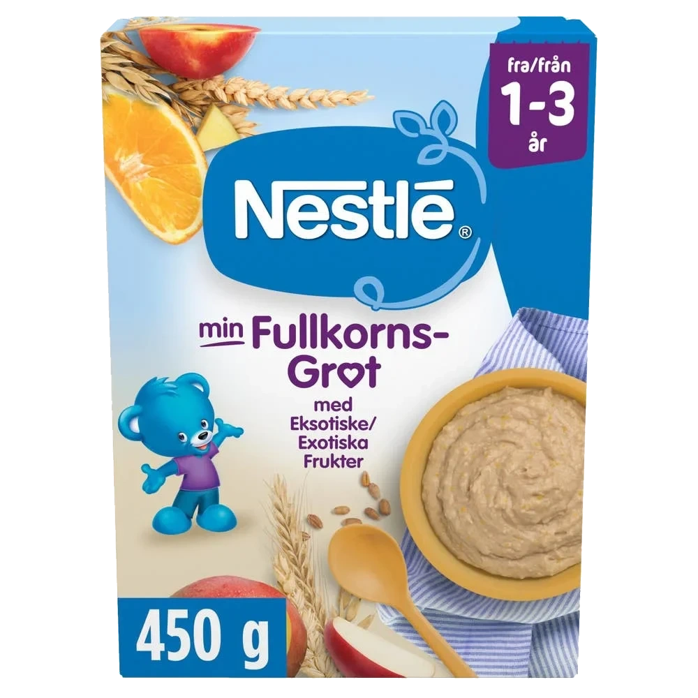 Min Fullkornsgrøt eksotiske frukter
