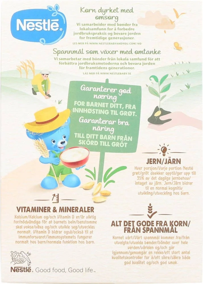 Min Fullkornsgrøt eksotiske frukter