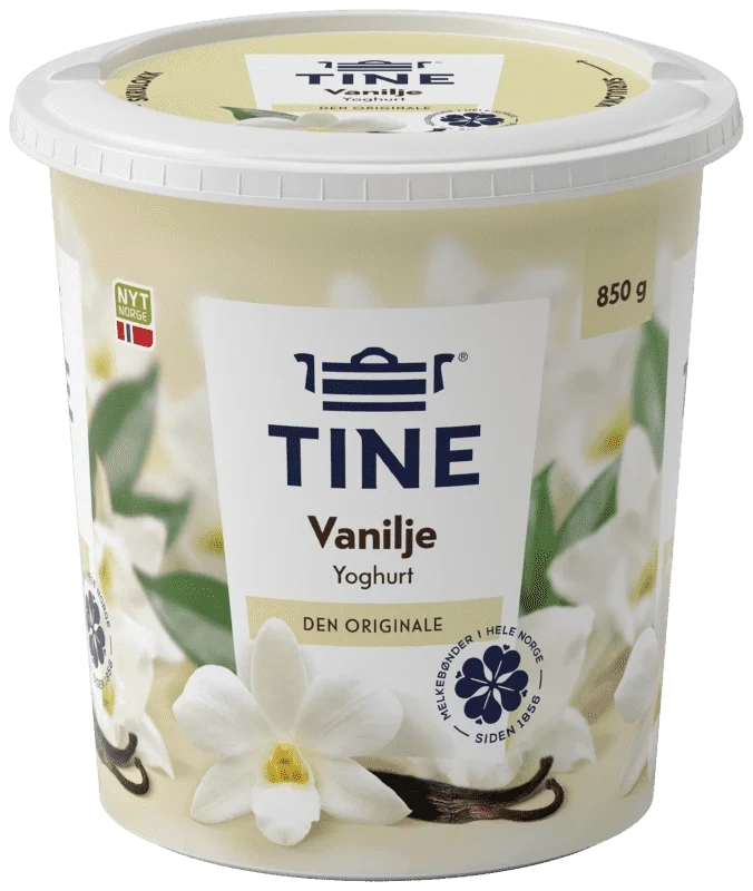 Tine Yoghurt Vanilje 850g