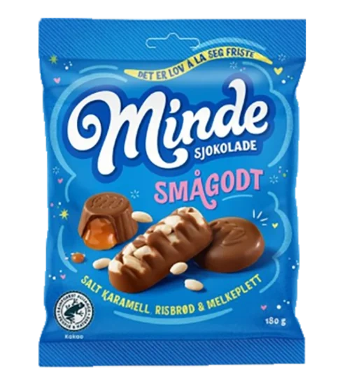 Minde Smågodt Blå 180g