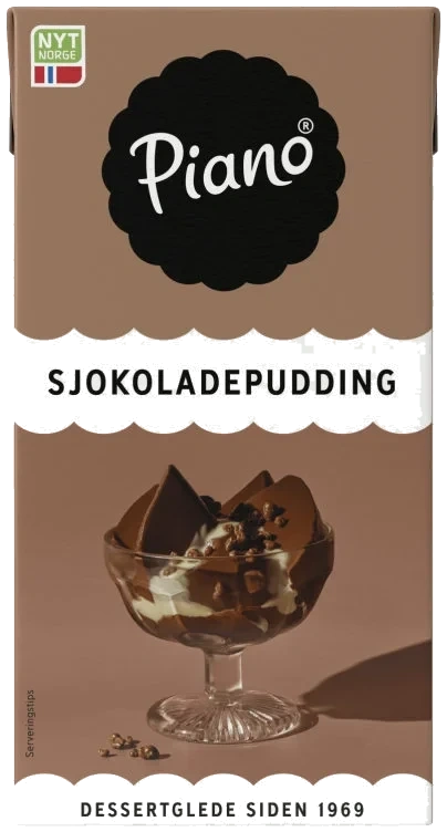 Sjokoladepudding 0,5l Piano