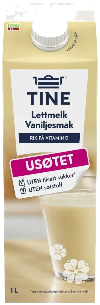 Tine Lettmelk Med Vanilje