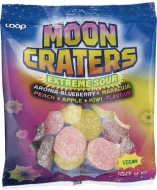 Space Moon Craters Extreme Sour