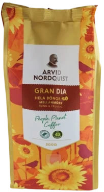 Arvid Nordquist Gran Dia Hele Bønner 500g