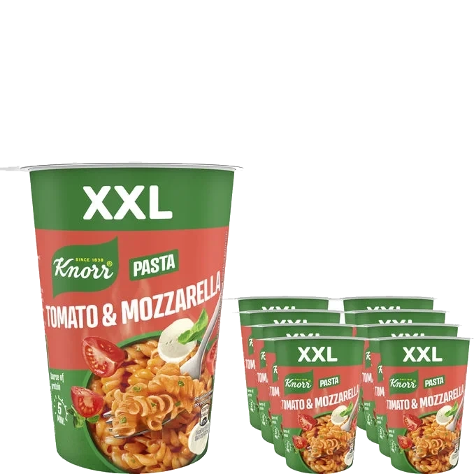 Snack Pot Pasta Tomat Mozzarella 8-pack