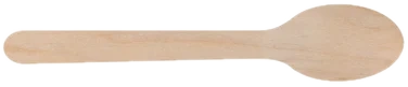 Skje 16cm Tre (vokset)