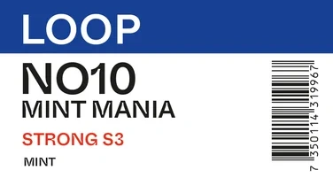 Loop No10 Mint Mania Strong S3 All White 24 Portions 15g