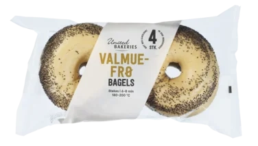 Bagels Valmue 4pk