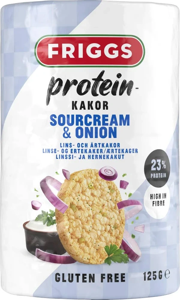Proteinkakor Sourcream & Onion